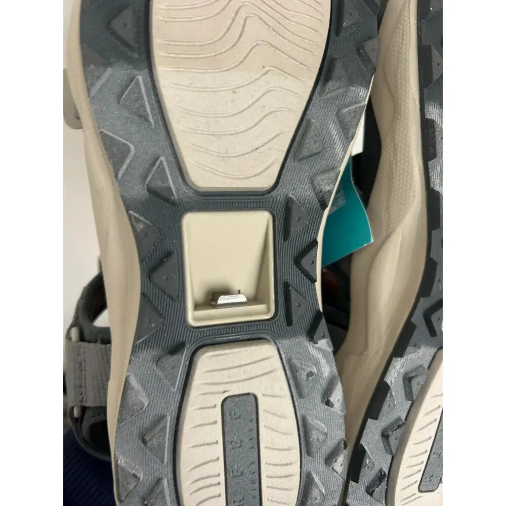 Reef Cross-Shore Sandals, Mens Size 9 NWT Gray/Tan